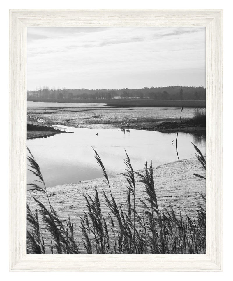 MCS Museum Poster Frame 16x20 White Woodgrain, Vertical & Horizontal Wall Hanging Large Picture Frame for Photos, Posters & Art Prints (1-Pack) - Image 2